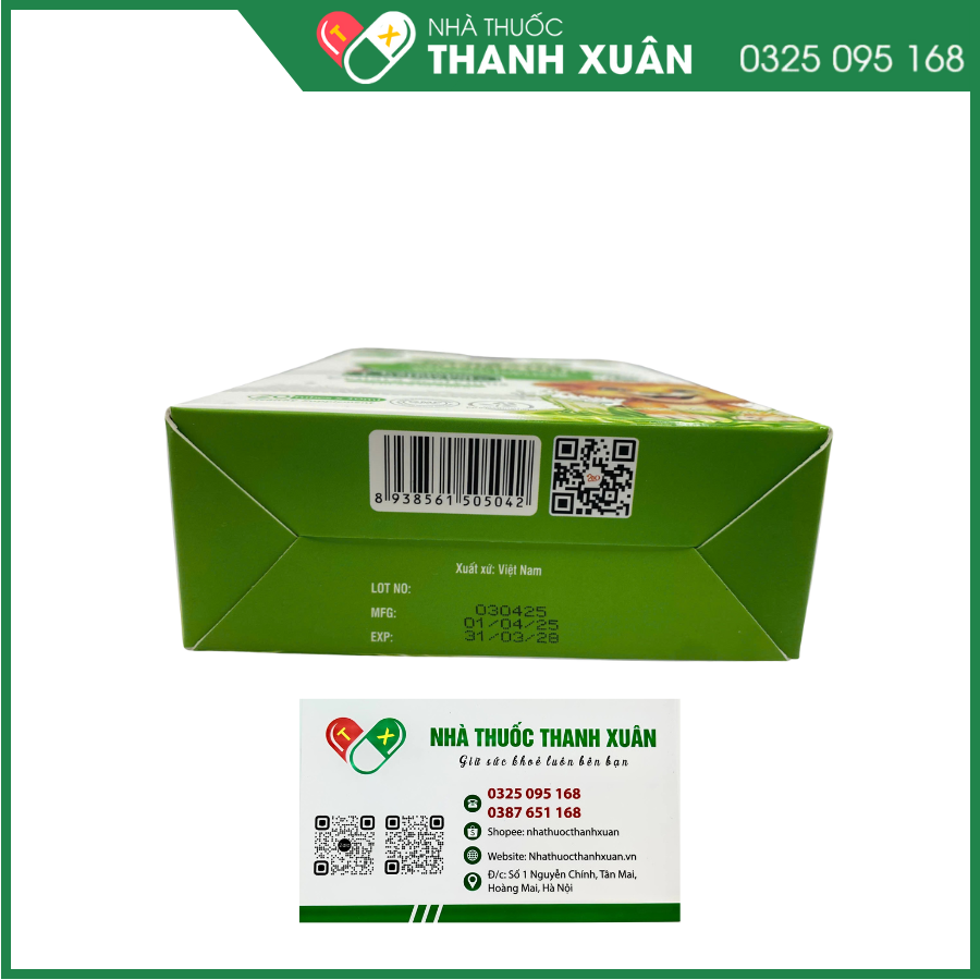Siro Thanh nhiệt Hepan Life hỗ trợ mát gan, giải độc gan, táo bón